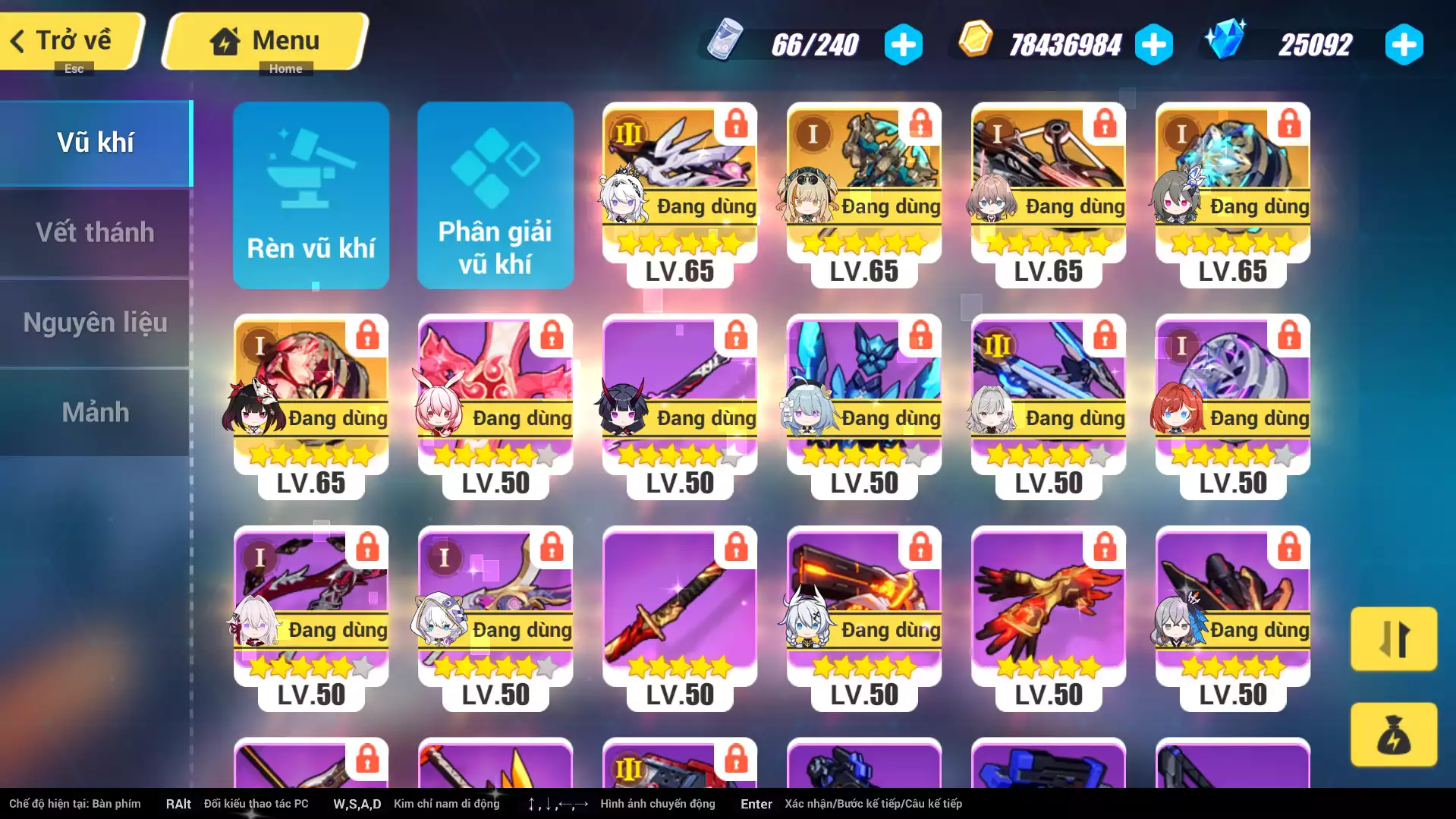 Ảnh acc khu ex full valk p2 full ctv dư 25k cystal roll em sau